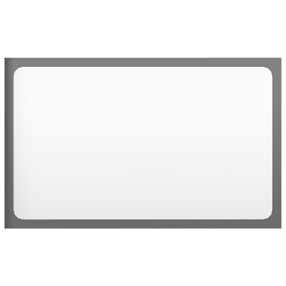 Juego de muebles de baño madera de ingeniería gris