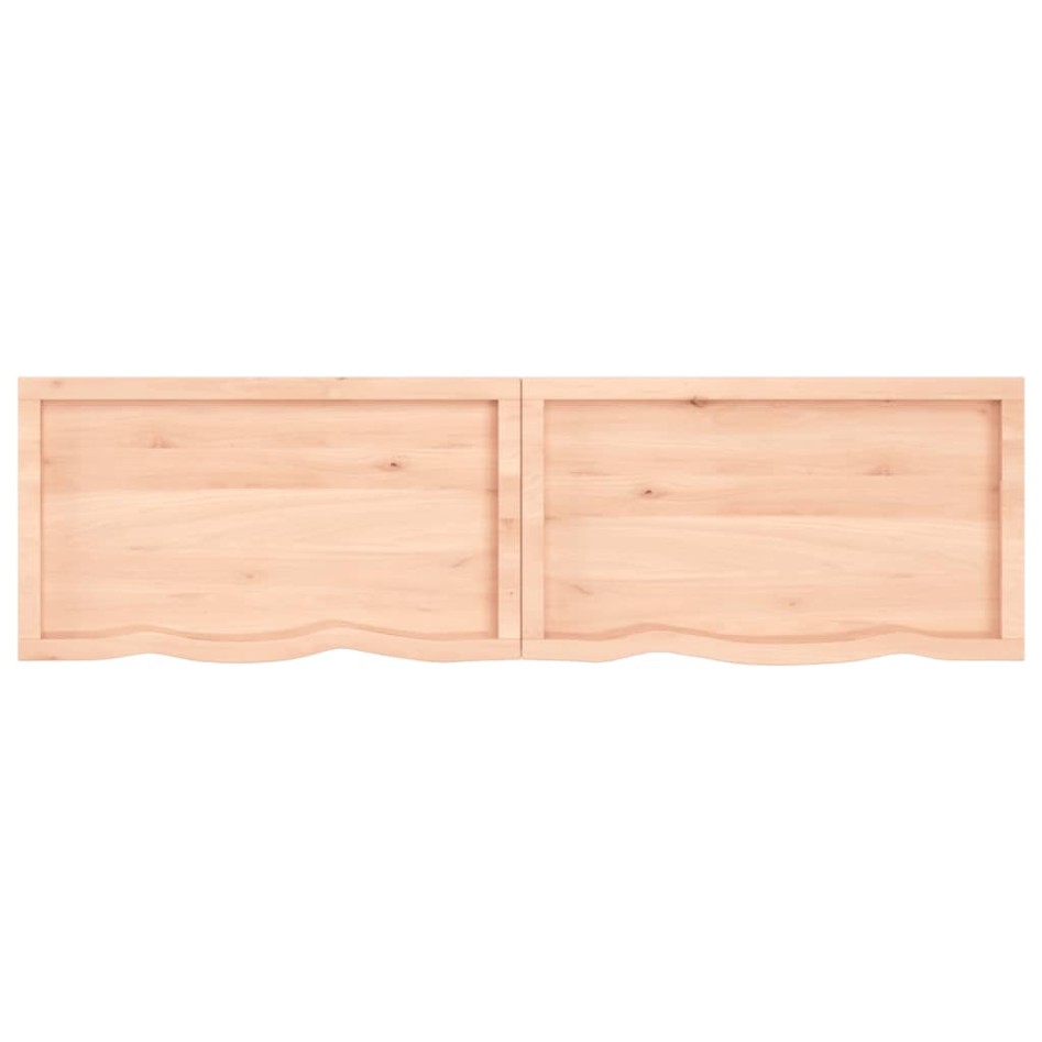 Tablero de mesa madera maciza roble sin tratar 200x50x(2-6)