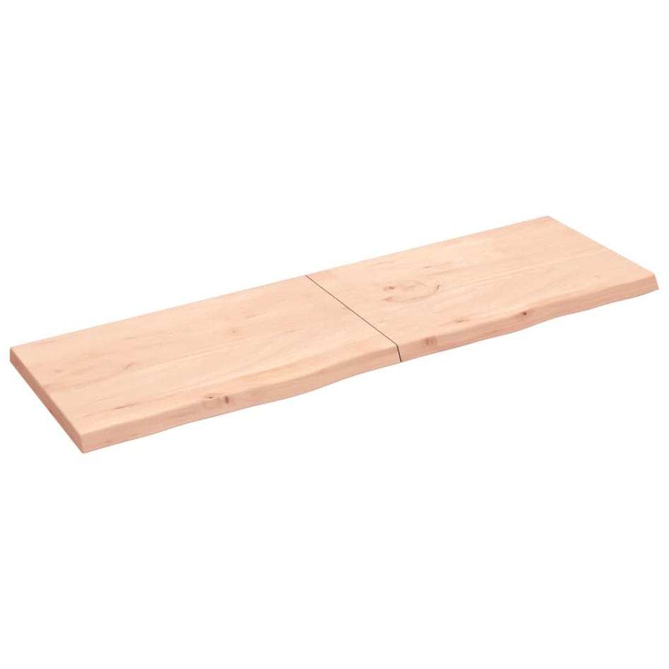 Tablero de mesa madera maciza roble sin tratar 200x60x(2-6)