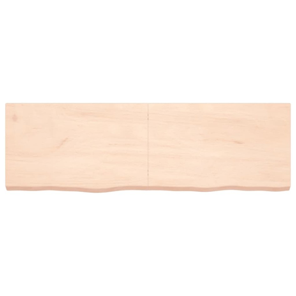 Tablero de mesa madera maciza roble sin tratar 160x50x(2-6)