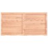 Tablero mesa madera roble tratada marrón claro 120x60x(2-4)