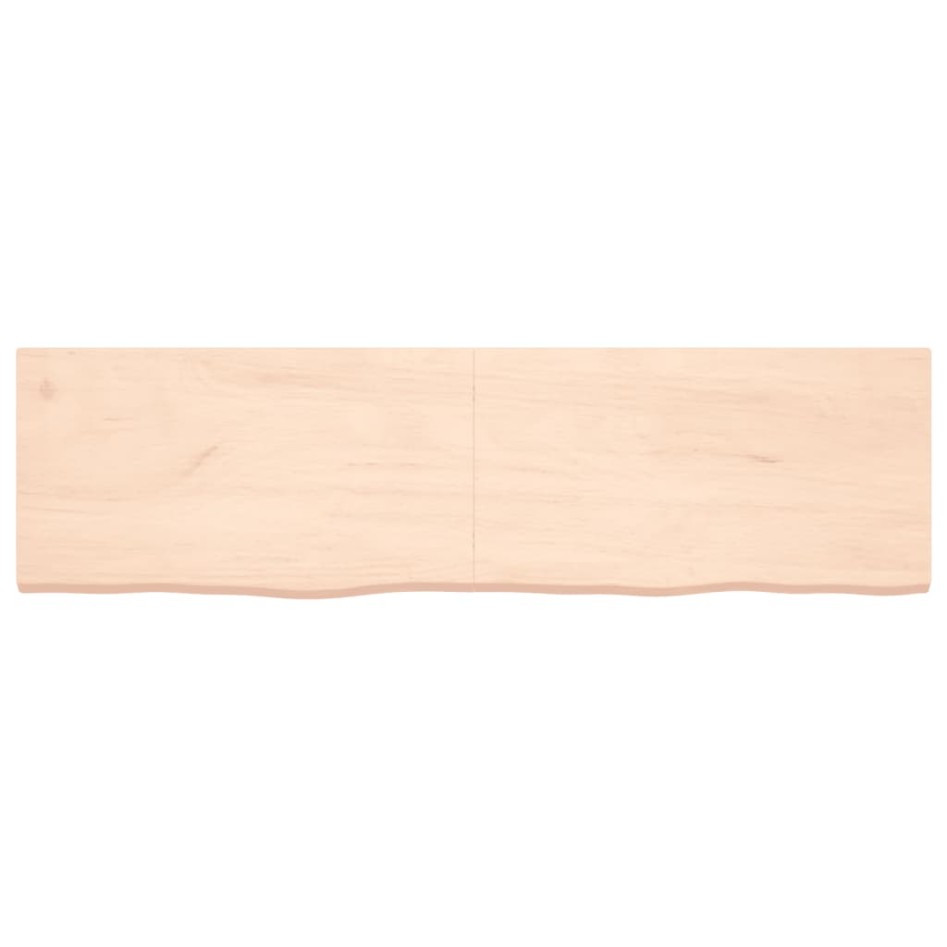 Tablero de mesa madera maciza roble sin tratar 180x50x(2-4)