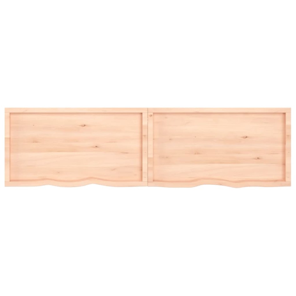 Tablero de mesa madera maciza roble sin tratar 220x60x(2-4)