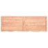 Tablero mesa madera roble tratada marrón claro 180x60x(2-6)
