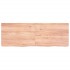 Tablero mesa madera roble tratada marrón claro 140x50x(2-6)