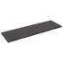 Encimera de baño madera tratada marrón oscuro 160x50x(2-4)