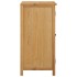 Armario de madera maciza de roble 76x52x105