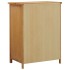 Armario de madera maciza de roble 76x52x105