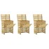 Compostadores de láminas 3 uds madera de pino 80x50x100