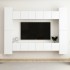 Juego de mueble para TV de 10 piezas aglomerado