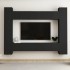 Set de muebles de salón TV 10 piezas madera ingeniería
