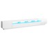 Mueble para TV con luces LED blanco brillante 300x35x40
