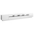 Mueble para TV con luces LED blanco brillante 300x35x40