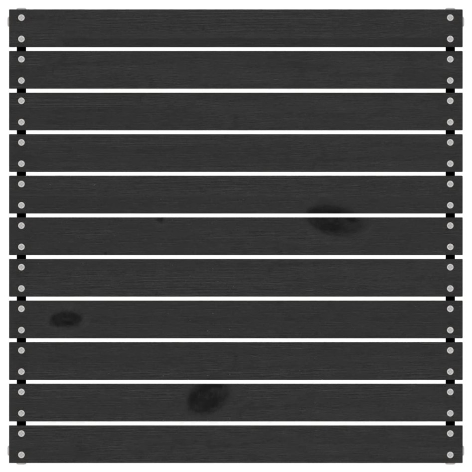 Juego de muebles de jardín 5 pzas madera de pino maciza