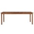 Mesa de jardín madera maciza de acacia 200x100x74