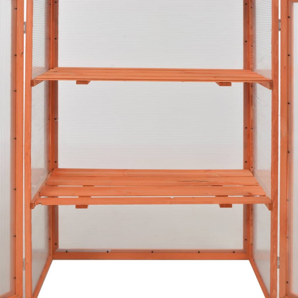 Invernadero de madera 75x47x109