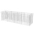 Arriate de gaviones de acero 360x90x100