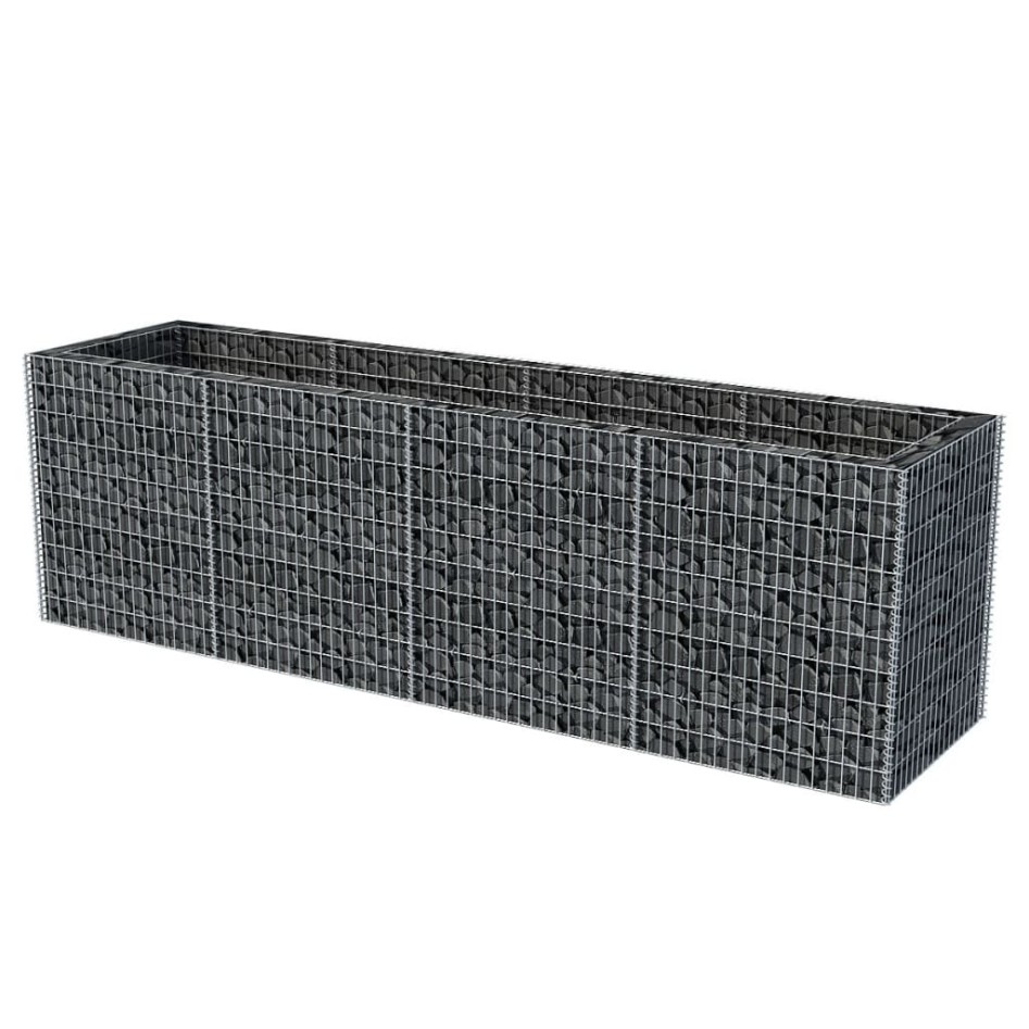 Arriate de gaviones de acero 360x90x100