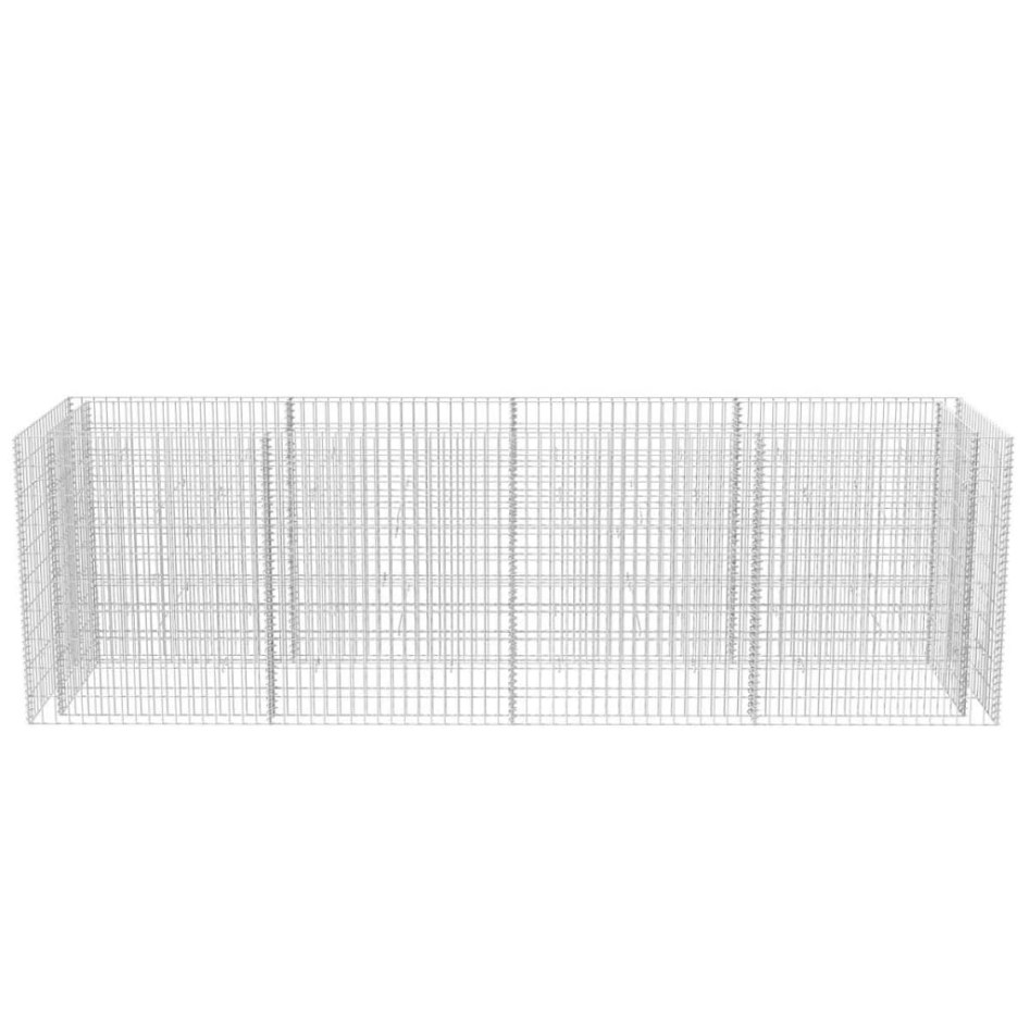 Arriate de gaviones de acero 360x90x100