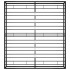 Estructura de cama de metal negra 140x200