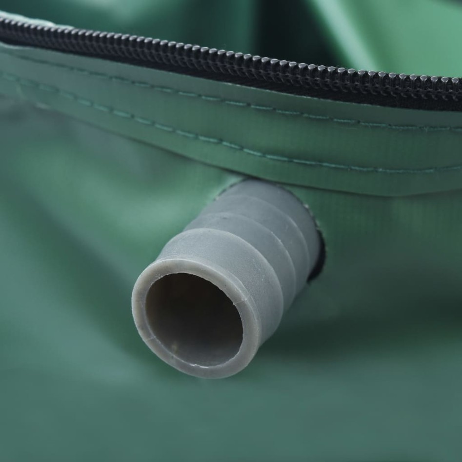 Depósito de agua de lluvia plegable con espita 1350