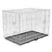 Jaula para perros plegable de metal XXL