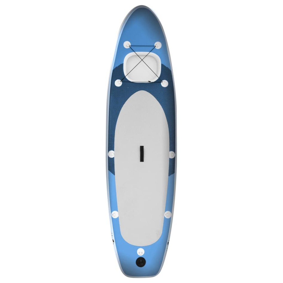 Set de tabla de paddle surf hinchable azul marino 330x76x10