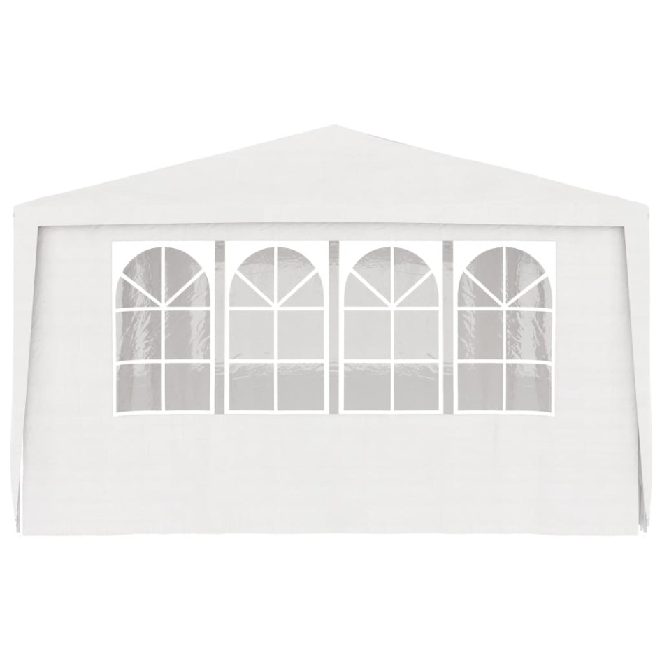 Carpa profesional para fiestas con paredes blanco 90 g/m² 4x6