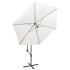 Sombrilla voladiza 3 m blanco
