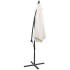 Sombrilla voladiza 3 m blanco