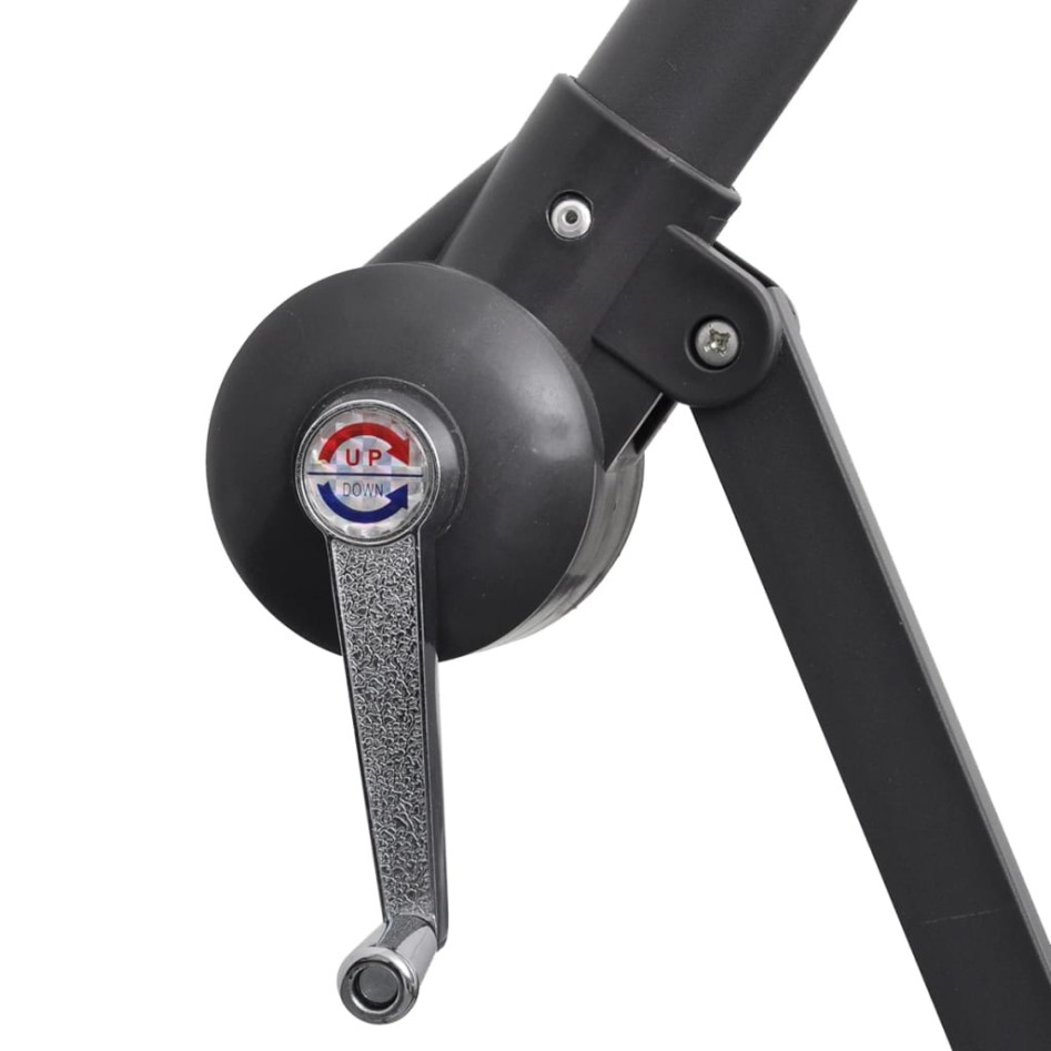 Sombrilla voladiza 3 m blanco