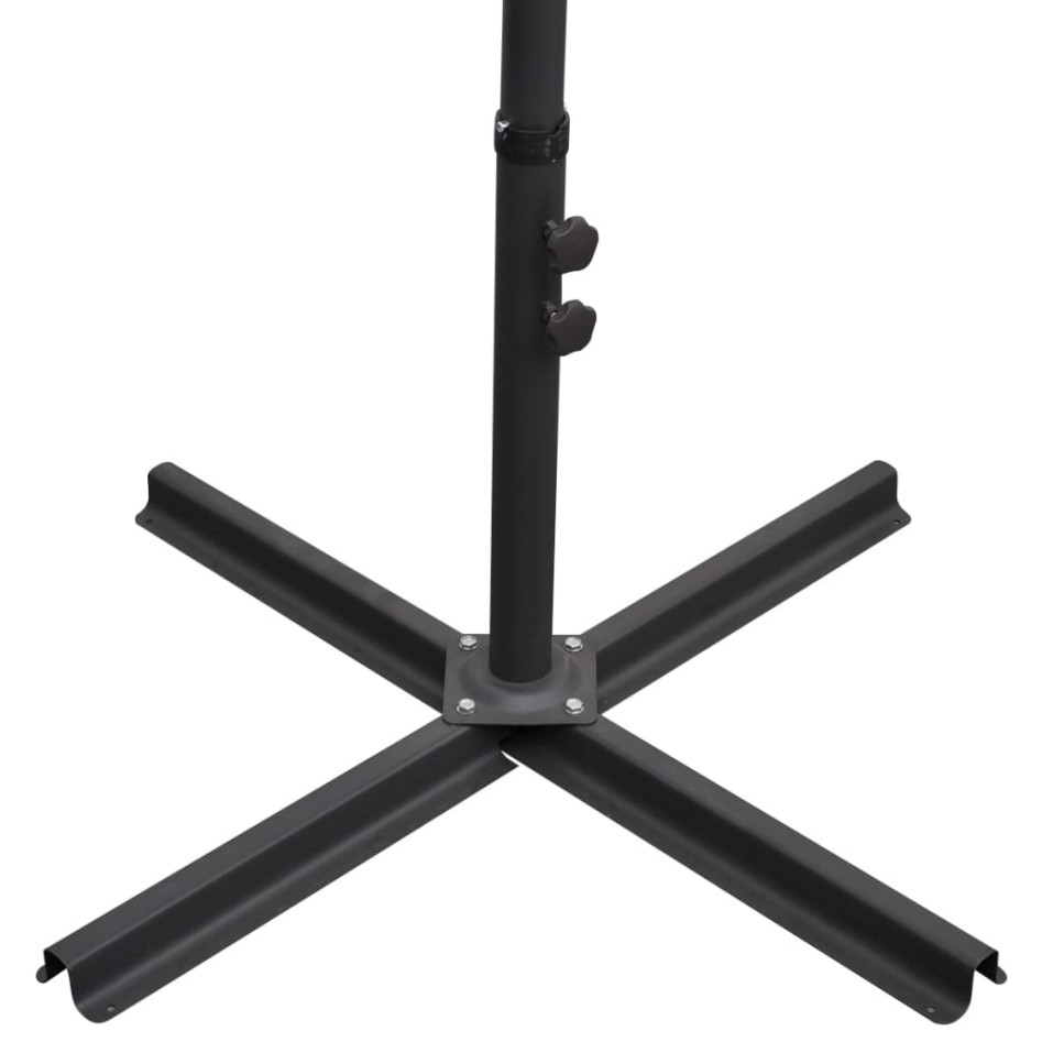 Sombrilla voladiza 3 m blanco