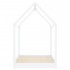 Estructura de cama infantil madera maciza pino blanco 90x200