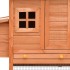 Gallinero madera maciza pino y abeto 170x81x110