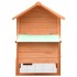 Gallinero madera maciza pino y abeto 170x81x110