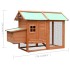 Gallinero madera maciza pino y abeto 170x81x110