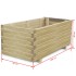 Arriate elevado rectangular madera 100x50x40