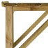 Caseta leña y herramientas jardín madera pino 253x80x170