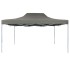 Carpa plegable profesional acero gris antracita 3x4