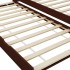 Estructura de sofá cama madera de pino marrón 90x200
