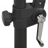 Sombrilla voladiza con poste y luces LED 300 cm