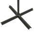 Sombrilla voladiza con poste y luces LED 300 cm