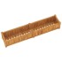 Arriate de madera maciza de teca 150x30x25