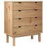 Cajonera OTTA madera maciza de pino 76,5x39,5x90