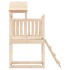 Parque infantil de exterior madera maciza de pino 53x110x214