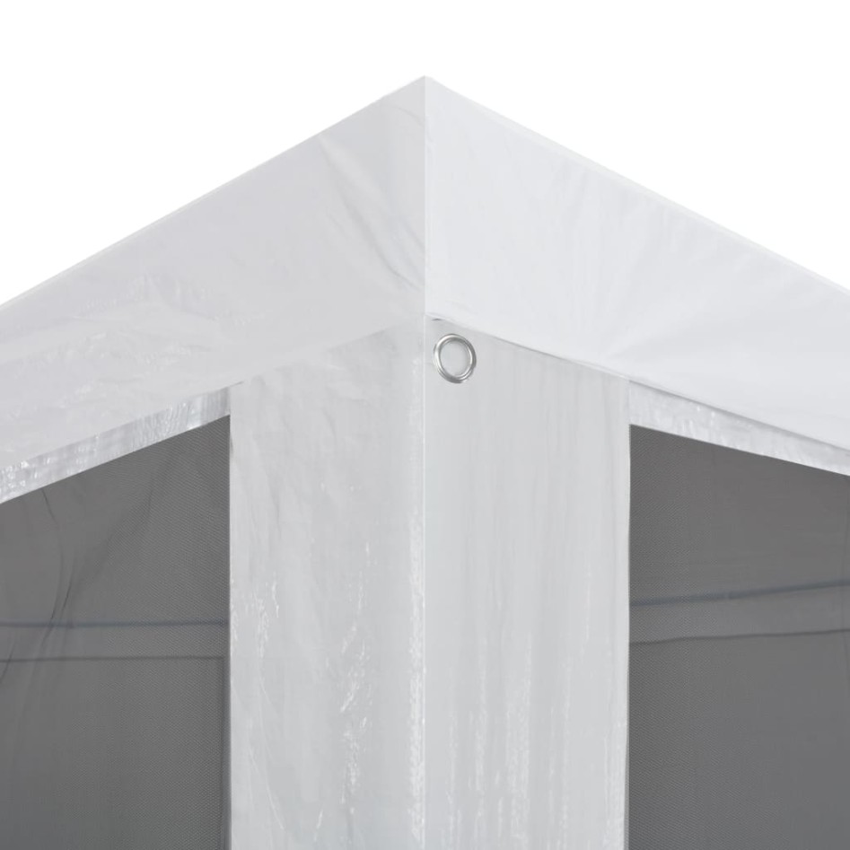 Carpa de celebraciones plegable con 4 paredes de malla 4x3