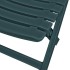 Mesa y sillas bistró de jardín plegables 3 pzas plástico