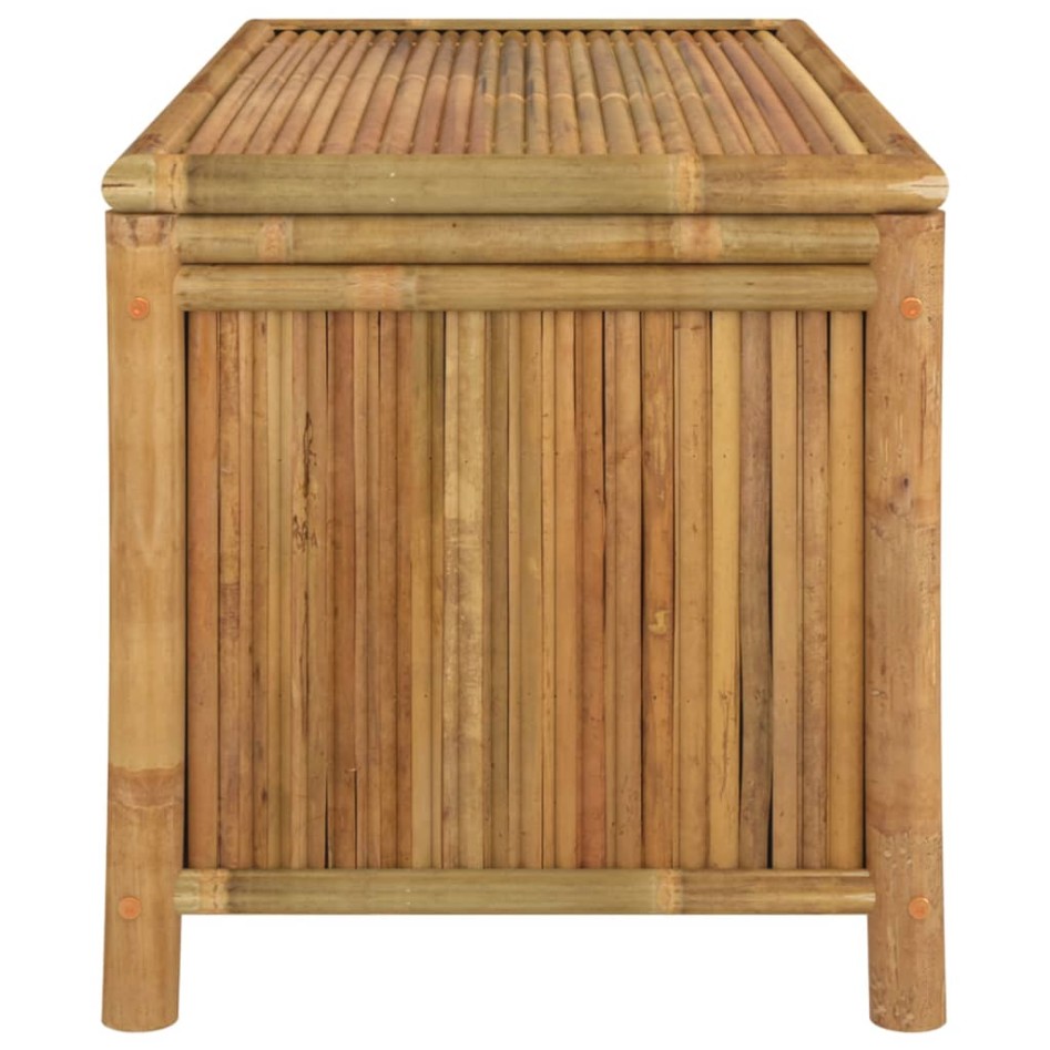 Caja de almacenaje de jardín bambú 110x52x55