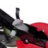Patinete eléctrico con asiento rojo 120