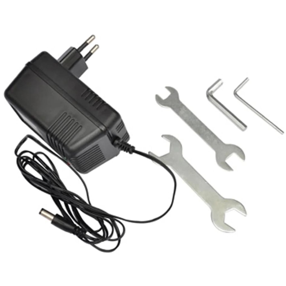 Patinete eléctrico con asiento rojo 120